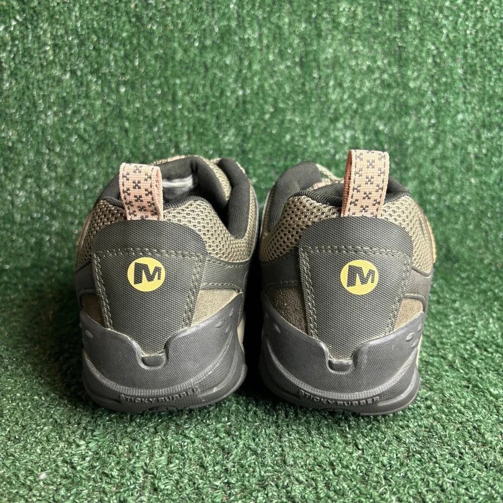Merrell Waterproof Suede Mesh Air Cushion Gorpcore‎ Hiking Shoes Brown Womens 11
